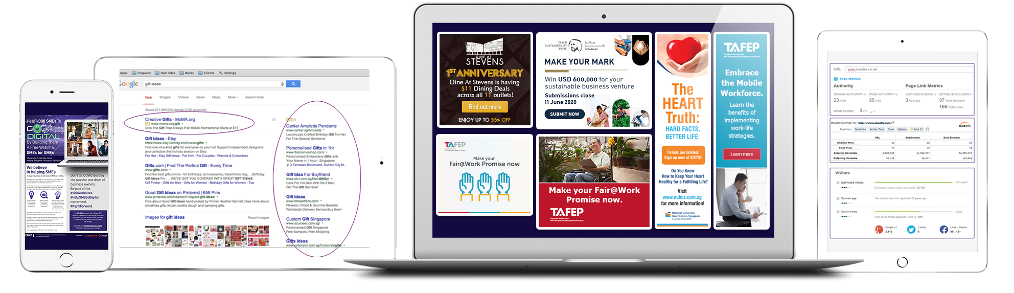 6 Online Marketing Images