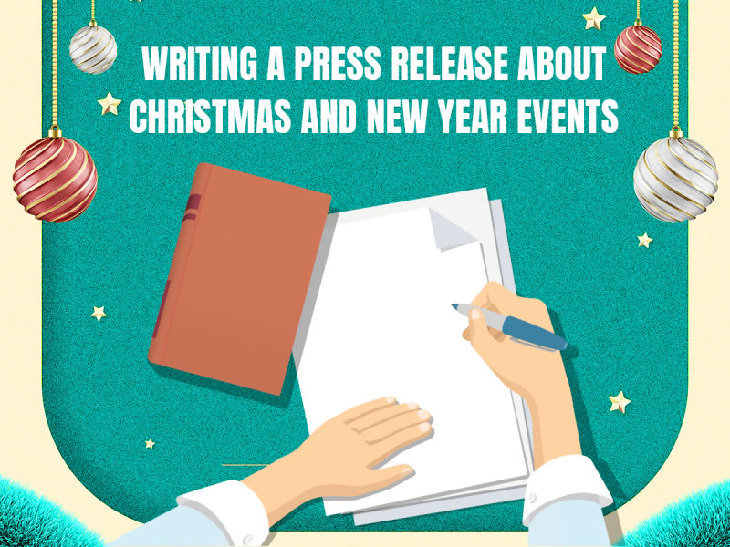How to Write a Press Release About Christmas and New Year Events